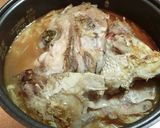 鯛のアラの豆板醤炊き込みご飯作り方4写真