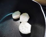 里芋のソテー（みそだれ＆粒マスタード）作り方2写真