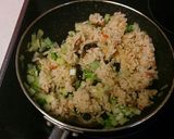 リメイク♪余った炊き込みご飯でチャーハン作り方3写真