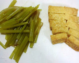 フキと厚揚げのあっさり煮物作り方2写真
