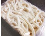 鍋いらず！ツルっと♪生醤油うどん作り方1写真