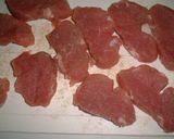 大好評!豚肉のピザ風ソテー作り方2写真