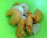 ホタテの子の味噌煮作り方1写真