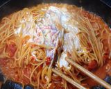 シェフ直伝　干エビワタリガニスパゲティー作り方7写真