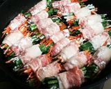 焼き肉のタレで野菜の豚バラ肉巻き作り方4写真