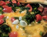 中華味♪ほうれん草のトマたまソテー作り方3写真