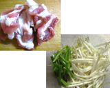 豚バラともやしのおつまミソ作り方1写真