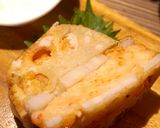 ぷりぷり♡海老のれんこんはさみ揚げ作り方4写真