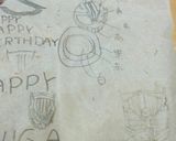 仮面ライダードライブ&マッハーケーキ作り方1写真