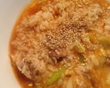 プチッと鍋キムチでクイック雑炊☆作り方5写真