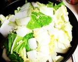 長芋と白菜の玉子とじ焼き作り方3写真