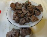ほど塩レシピ❤茹で砂肝と空豆のポン酢和え作り方3写真