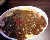 カレーアレンジ☆オムカレー作り方4写真