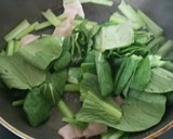 小松菜とベーコンのうまっ！炒め作り方3写真