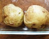 簡単耐熱食器レンジ新じゃが芋ポテトサラダ作り方1写真