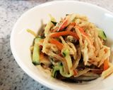 切干し大根の煮物リメイク→サラダ作り方4写真
