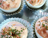 お弁当に☆ゆで卵アレンジ♡エビマヨegg作り方6写真
