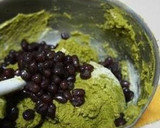 抹茶と大納言納豆のサクサククッキー作り方6写真