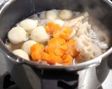 圧力鍋☆時短で味染み♪筑前煮（おせち）作り方6写真