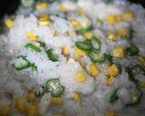 朝食にも♬彩り野菜とチーズの和風リゾット作り方3写真
