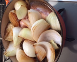 新玉ねぎと鶏肉のさっぱり煮込み作り方4写真