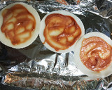 簡単 餃子の皮でもちもち 餅ピザ☆作り方4写真