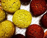 ココアメロンパン(ザラメ入り)作り方9写真