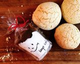 ココアメロンパン(ザラメ入り)作り方10写真