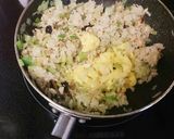 リメイク♪余った炊き込みご飯でチャーハン作り方4写真