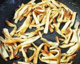 ちくわのナンプラー炒めで豆苗サラダ作り方3写真