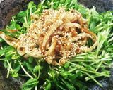 ちくわのナンプラー炒めで豆苗サラダ作り方4写真