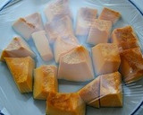 南瓜の柚子こしょうマヨサラダ作り方1写真