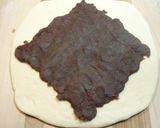 三つ編みで簡単マーブル模様★あん食パン作り方7写真