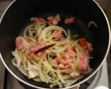 ゴーヤと豚肉☆梅ポンパスタ作り方1写真