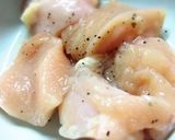 1人ランチにも♡鶏胸肉の照り焼き丼作り方2写真