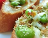 枝豆のおかか×おぼろ昆布トースト作り方6写真