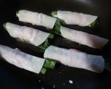 簡単！巻き巻き餃子♪作り方4写真