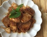 鶏むね肉と凍り豆腐のおろしチキンステーキ作り方7写真