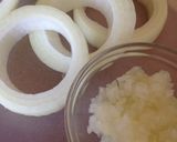 肉巻きオニオンリングのステーキ♡作り方1写真
