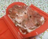 ルクエでヘルシー蒸し物*作り方1写真