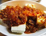 手抜きでも絶品♡ミートソース豆腐グラタン作り方3写真