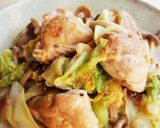 鶏肉とキャベツのオイスター炒め作り方8写真
