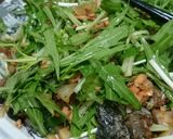 シャキシャキ水菜の鮭チャーハン♪作り方2写真