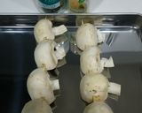 マッシュルームとラム肉の串焼き作り方1写真