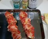 マッシュルームとラム肉の串焼き作り方5写真