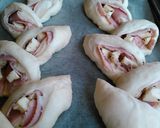 ＨＢ食パン材料で★ベーコンチーズエピ作り方9写真