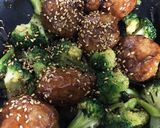 簡単☆ブロッコリーと甘ダレ肉団子作り方6写真