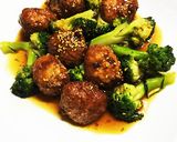 簡単☆ブロッコリーと甘ダレ肉団子作り方7写真
