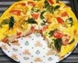 ポテトとトマトのスパニッシュオムレツ♪作り方10写真