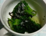 ♡簡単♡塩昆布でブロッコリーのスープ作り方1写真